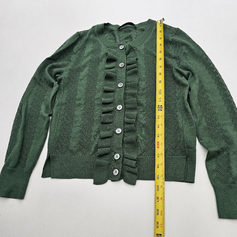 Marc Jacobs Ruffle Button-Up Cardigan - Picture 8 of 10